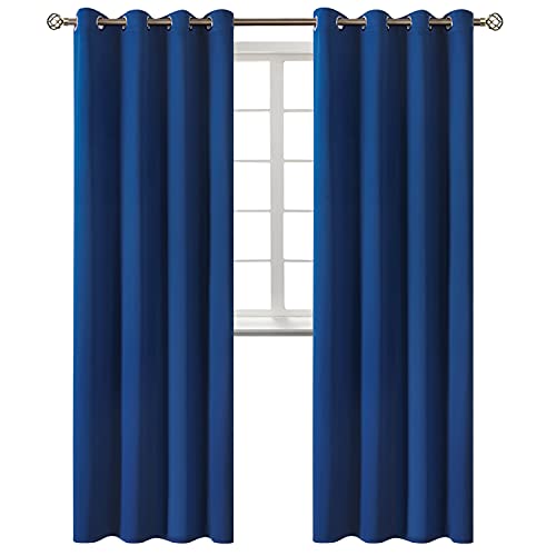 BGment Blackout Curtains (52 x 108, Royal Blue)