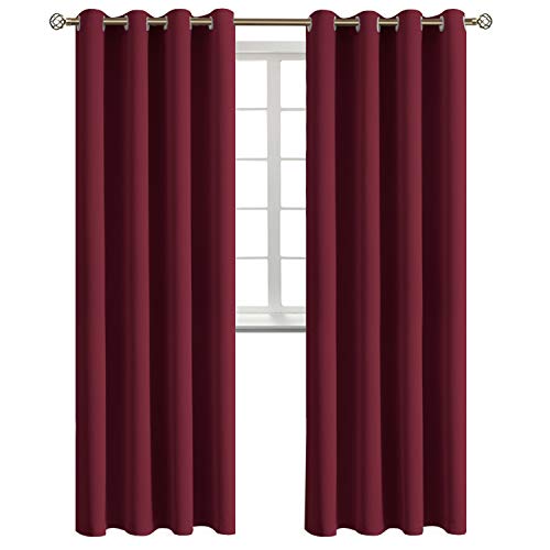 BGment Blackout Curtains - Burgundy