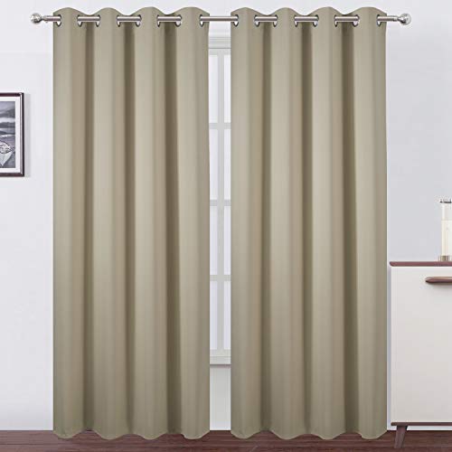 LEMOMO Blackout Curtains (Beige)