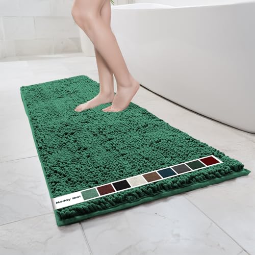 Muddy Mat Chenille Bathroom Rug