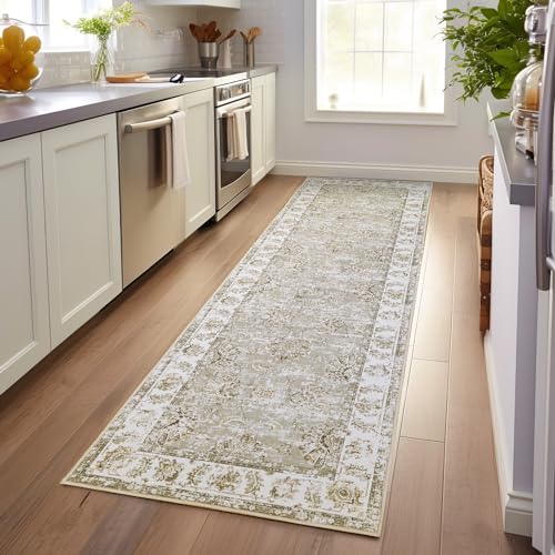 jinchan 3x8 Taupe Runner