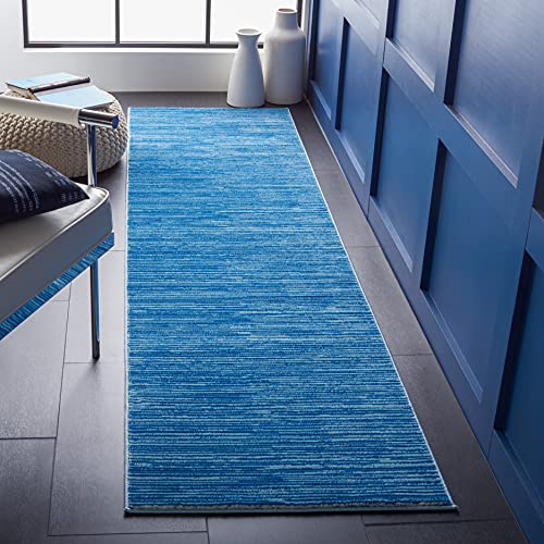 SAFAVIEH Vision Runner (Blue)
