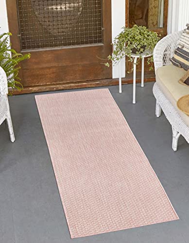Unique Loom Flatweave (Whisper Pink)