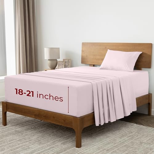 Mellanni Extra Deep Twin XL Sheets