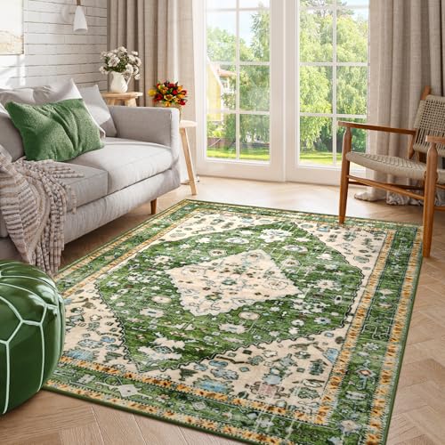 Lahome Boho Tribal Area Rug