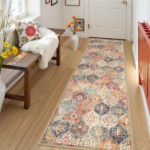Lahome Moroccan Hallway Runner 2'5"x8' (Cream/Multi)
