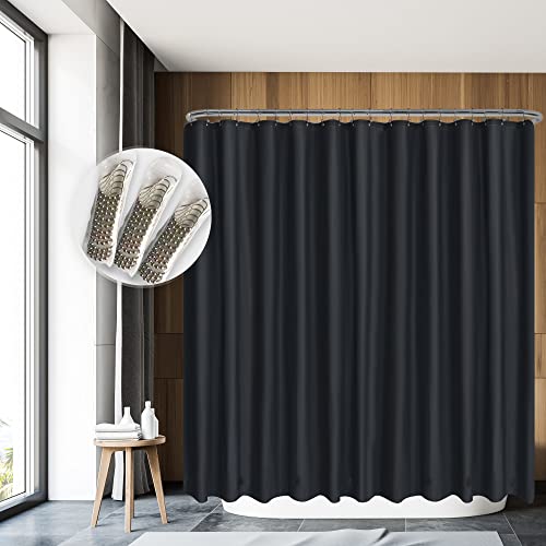 Barossa Design Clawfoot Tub Shower Curtain (Black)