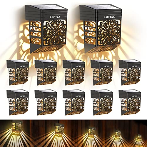 LOFTEK Solar Deck Lights