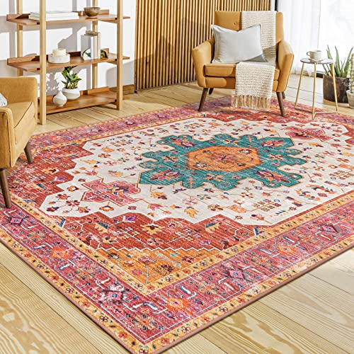 Moynesa Ultra-Thin Pink Rug