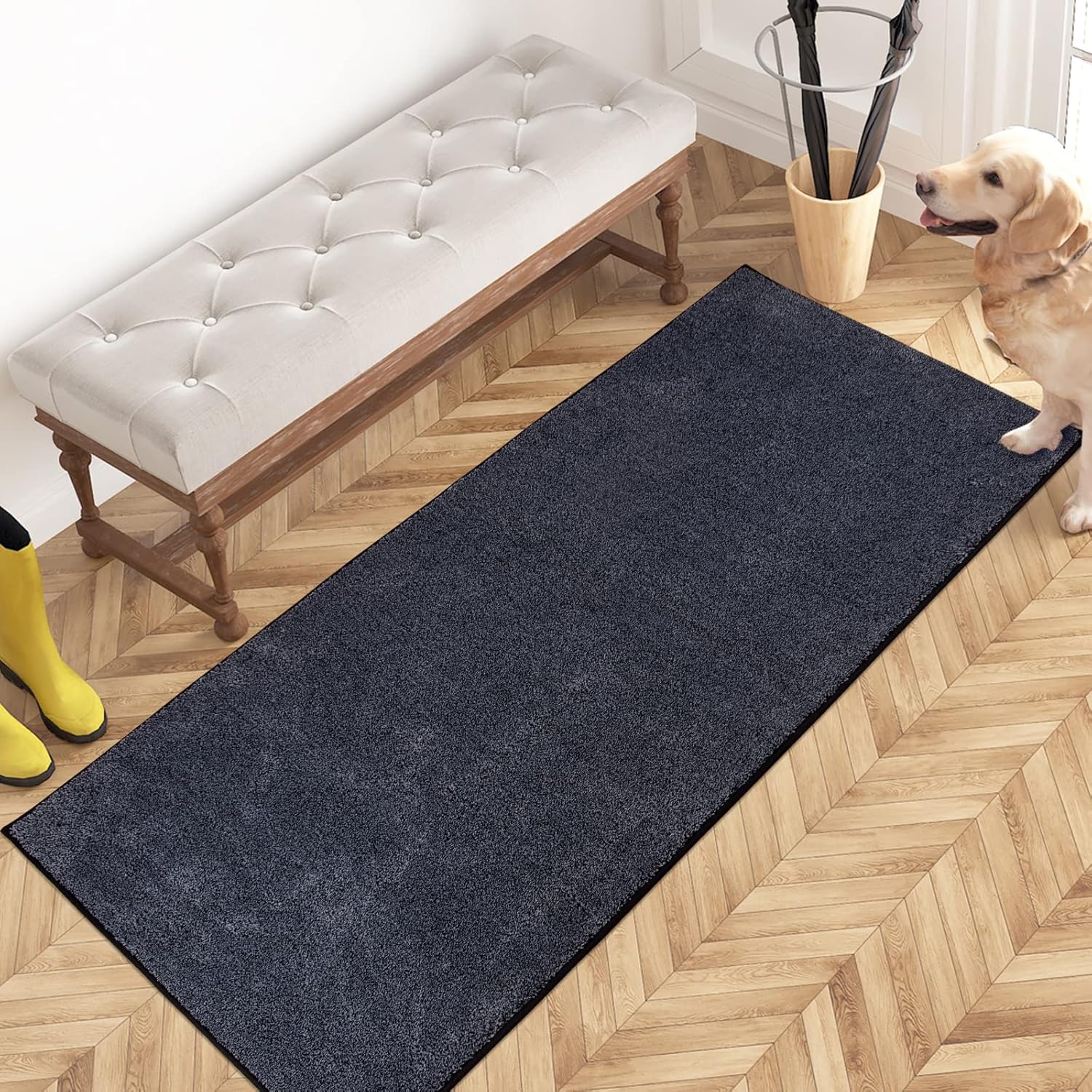 PURRUGS Dirt Trapping Door Mat 24" x 59"