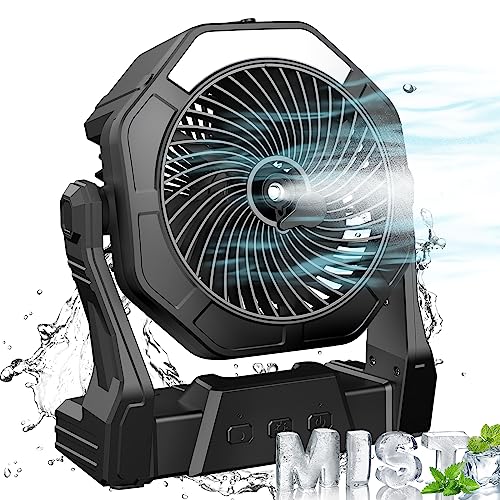 Ausic 8-Inch Misting Fan (10000mAh)
