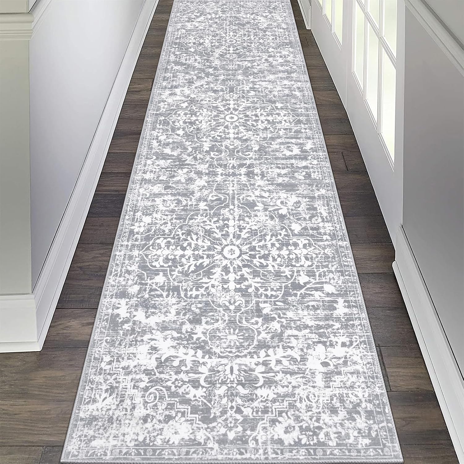 Pauwer 2x8 Washable Boho Runner