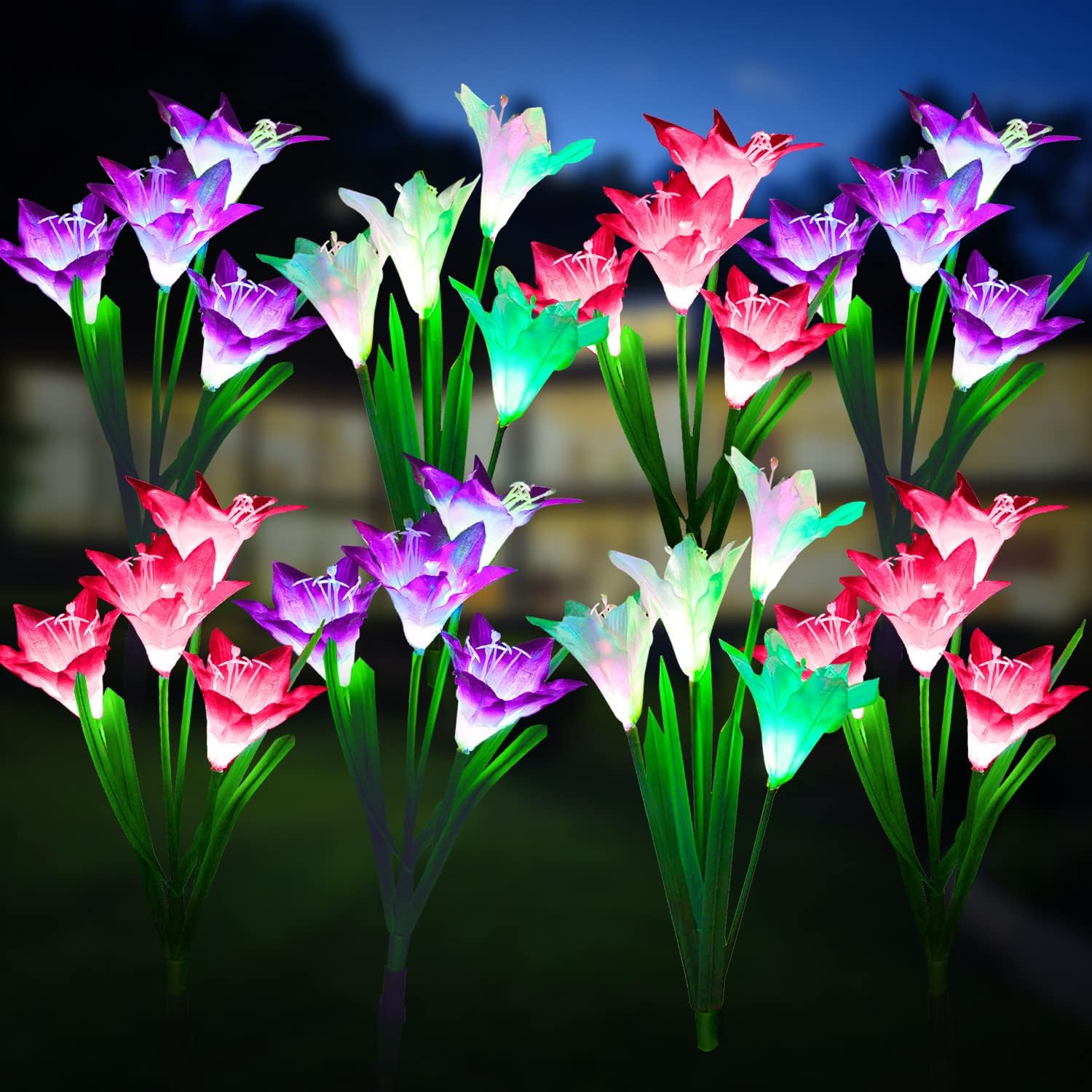 KOOPER Outdoor Solar Lights 8 Pack