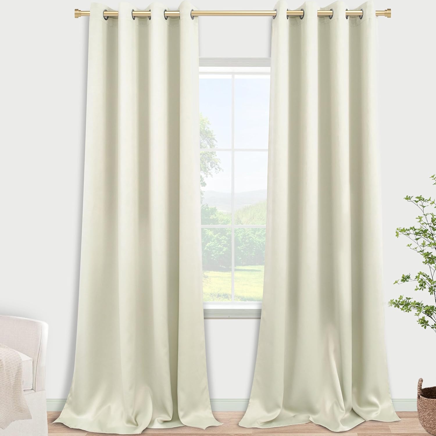 120 Inches Extra Long Curtains (KOUFALL)