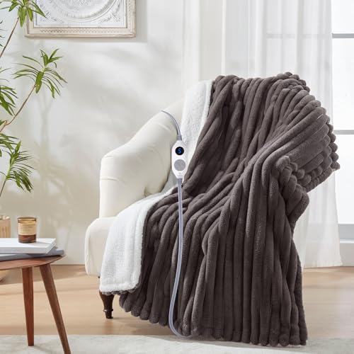 Westinghouse Faux Fur & Sherpa Throw
