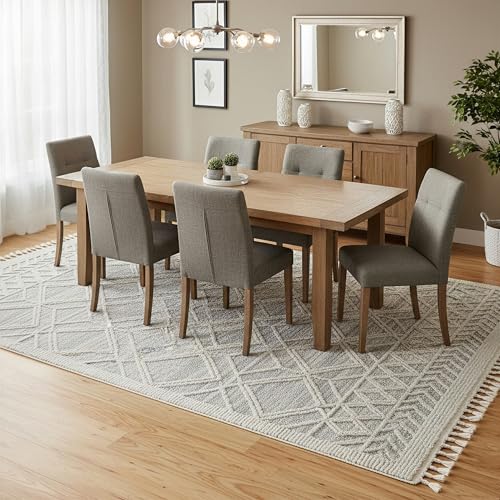 nuLOOM 6 Square Ansley Moroccan Tassel Area Rug