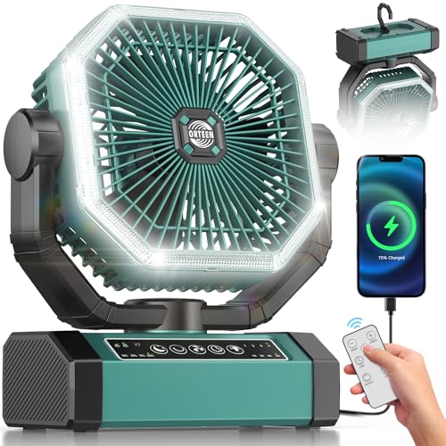 Orteen Portable Rechargeable Fan