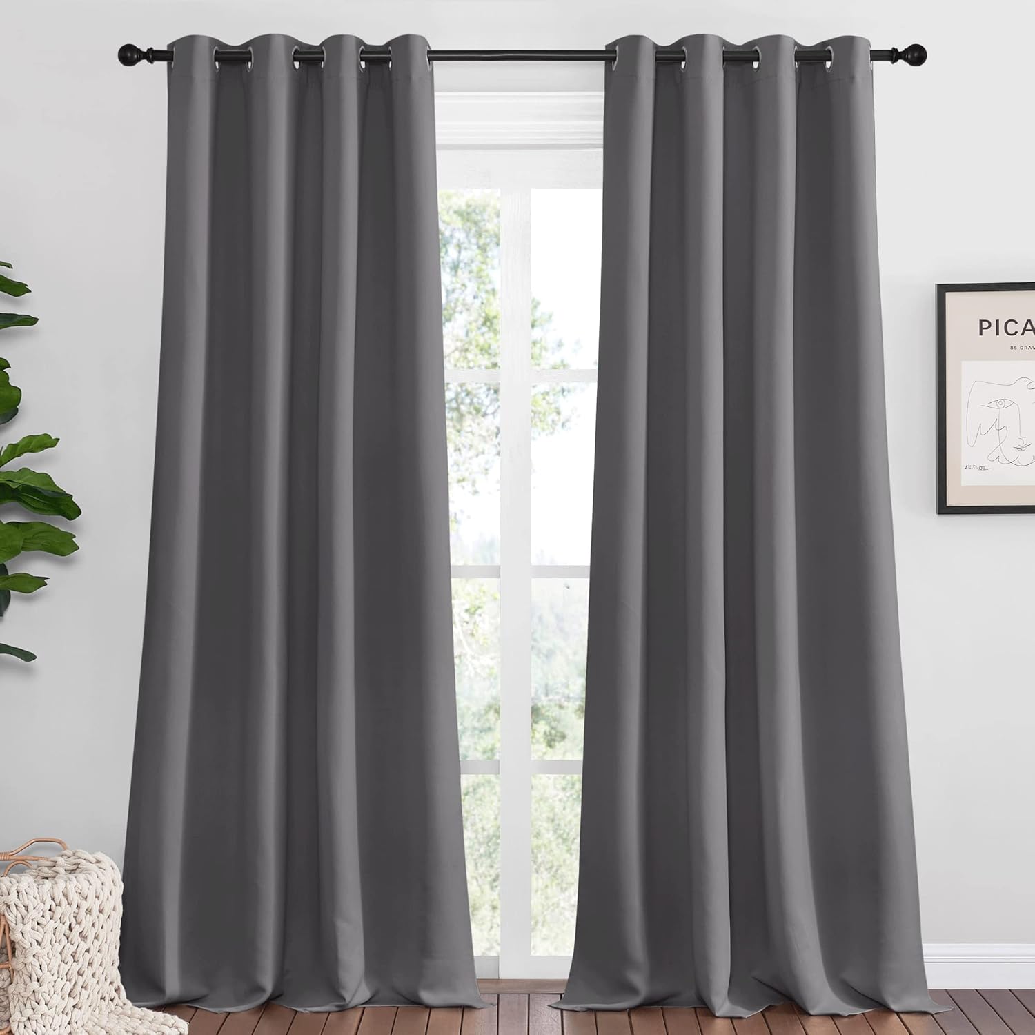 NICETOWN Blackout Long Panels 55x120