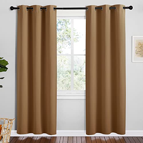 NICETOWN Sleek Blackout Curtains 78 inches