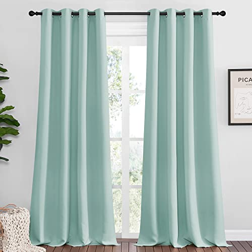 NICETOWN Aqua Blue 102"