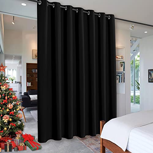 RYB HOME Extra Long Curtains Light Block