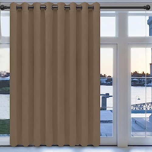 Easy-Going Blackout Door Curtain (Camel)