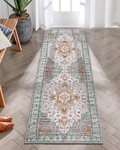 Moynesa Ultra-Thin Washable Runner Rug