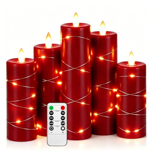 Da by Red Flameless Candles