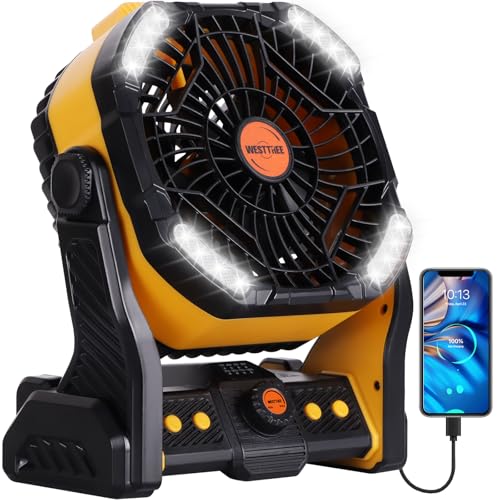 WESTTREE 20000mAh Camping Fan