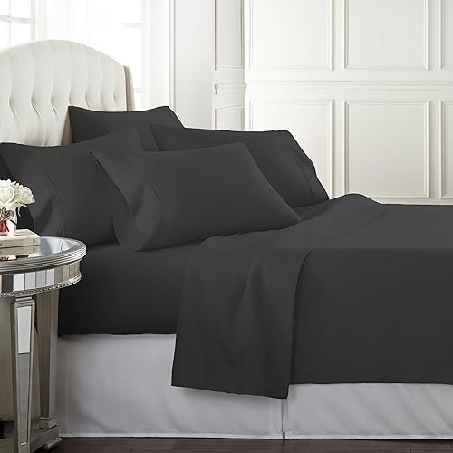 Danjor Linens Queen Set (Black)