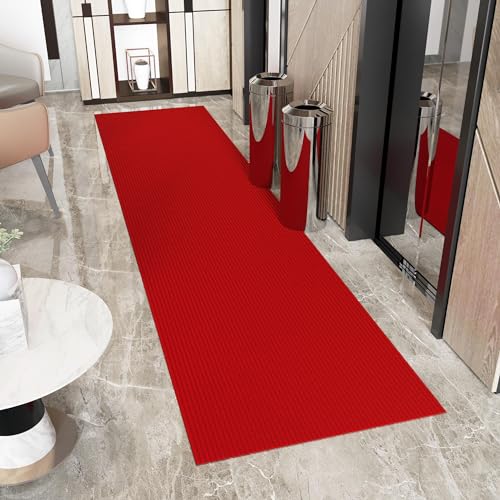 Sweet Home Stores Solid Design 2x18, Red