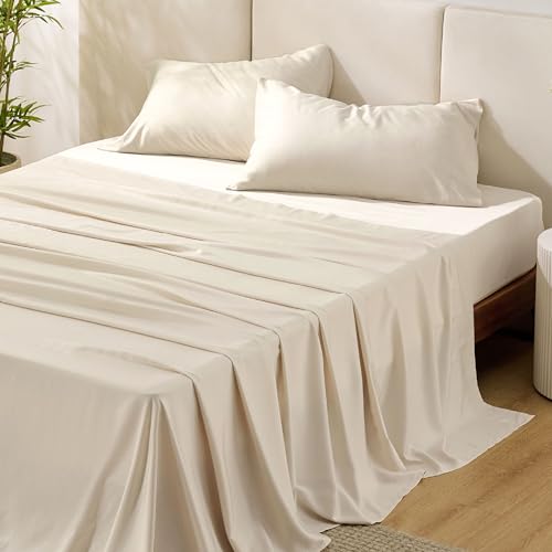 Bedsure Queen Sheet Set, Cooling