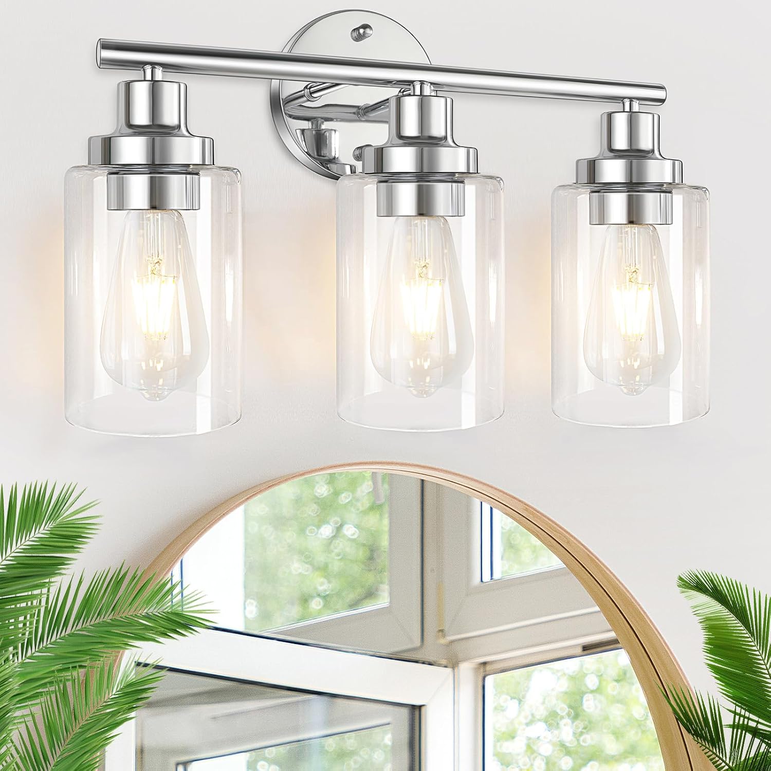 Watyo Chrome 3-Light Vanity