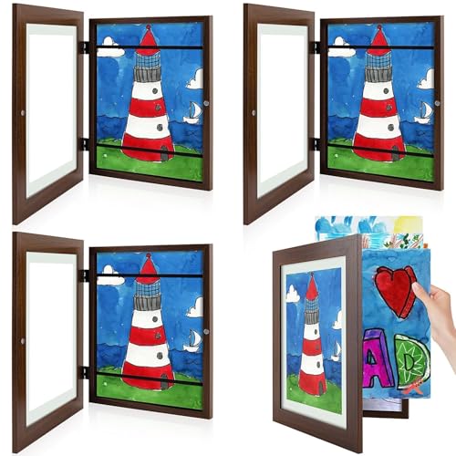 Golden State Art, 8.5x11 Kids Art Frames (Set of 4)