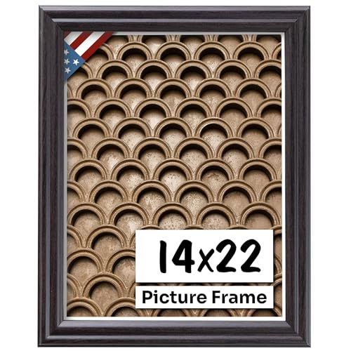 US Art Coffee Brown 14x22