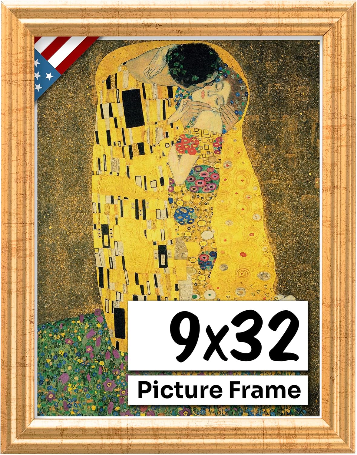 US Art Antique Gold 9x32