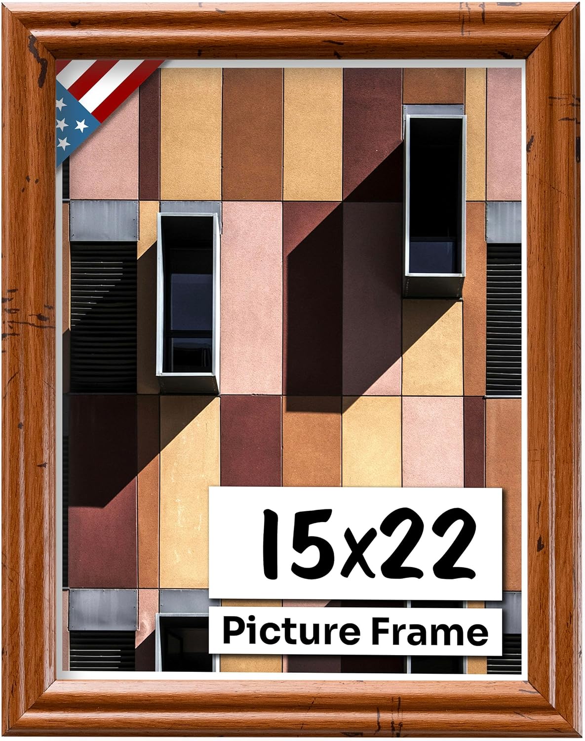 Distressed Oak 15x22 Frame