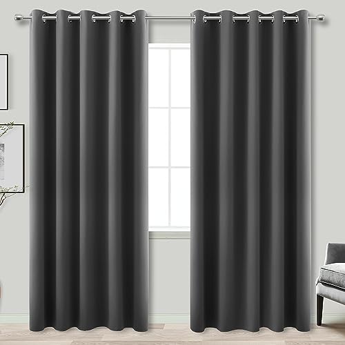 KOUFALL Blackout Curtains Extra Wide