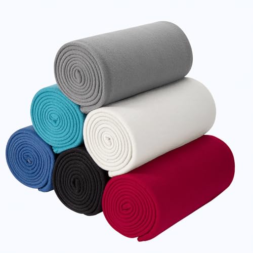 CAI TENG Fleece Throw Blankets (6 Pack)