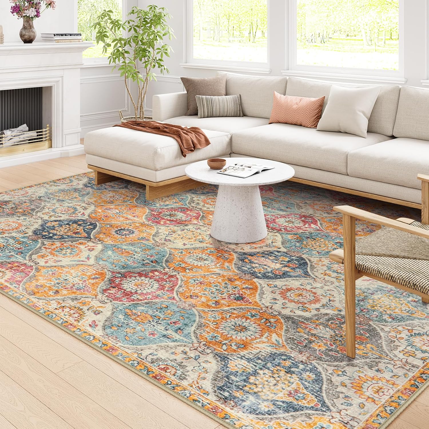 Lahome Moroccan Washable 8x10