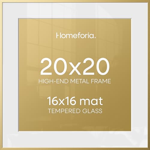 Homeforia 20x20 Picture Frame Gold