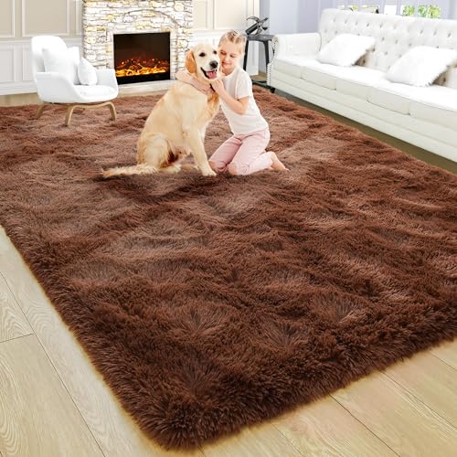 Noahas Large Fluffy 8x10 (Brown)