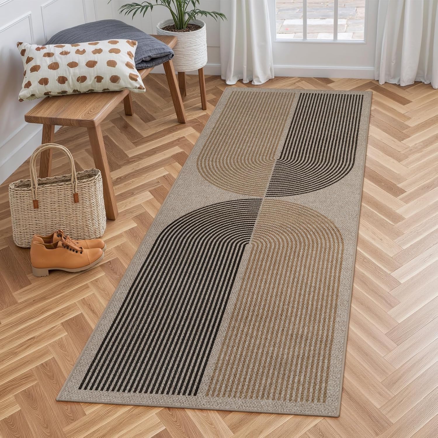 Lahome Modern Rainbow 2x6 Runner
