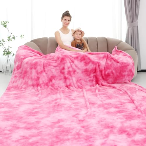 obinsm Fleece Throw (Tie-Dye)