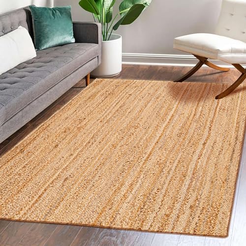 Hausattire Jute Braided Rug 3'x5'