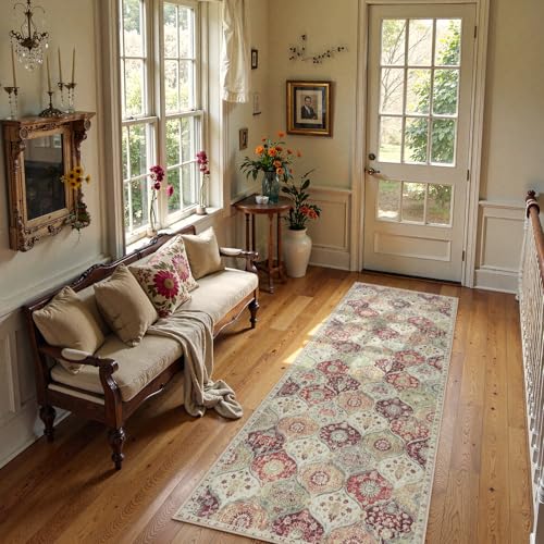 Lahome Moroccan Trellis Runner (Orange)