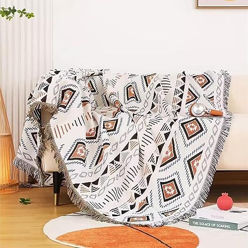 Lqprom Boho Throw Blanket 71"x91"