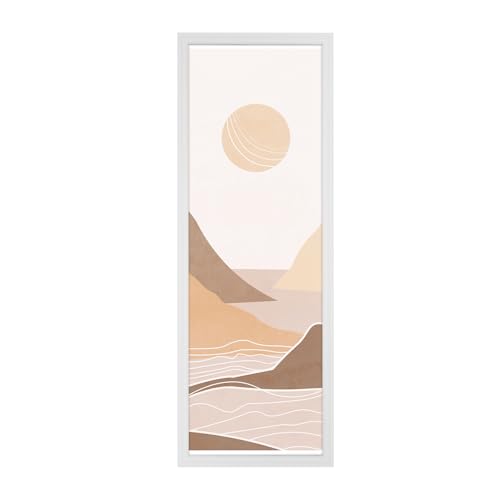12x36 Frame Rustic White, Distressed 36x12 Picture Frame