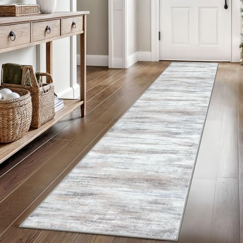 KOZYFLY Modern Abstract Hallway Runner (2x8)