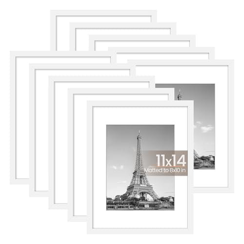 upsimples 11x14 Picture Frame Set (White)